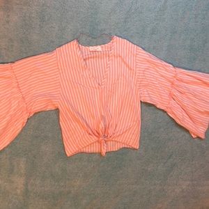 Flowy summer crop top